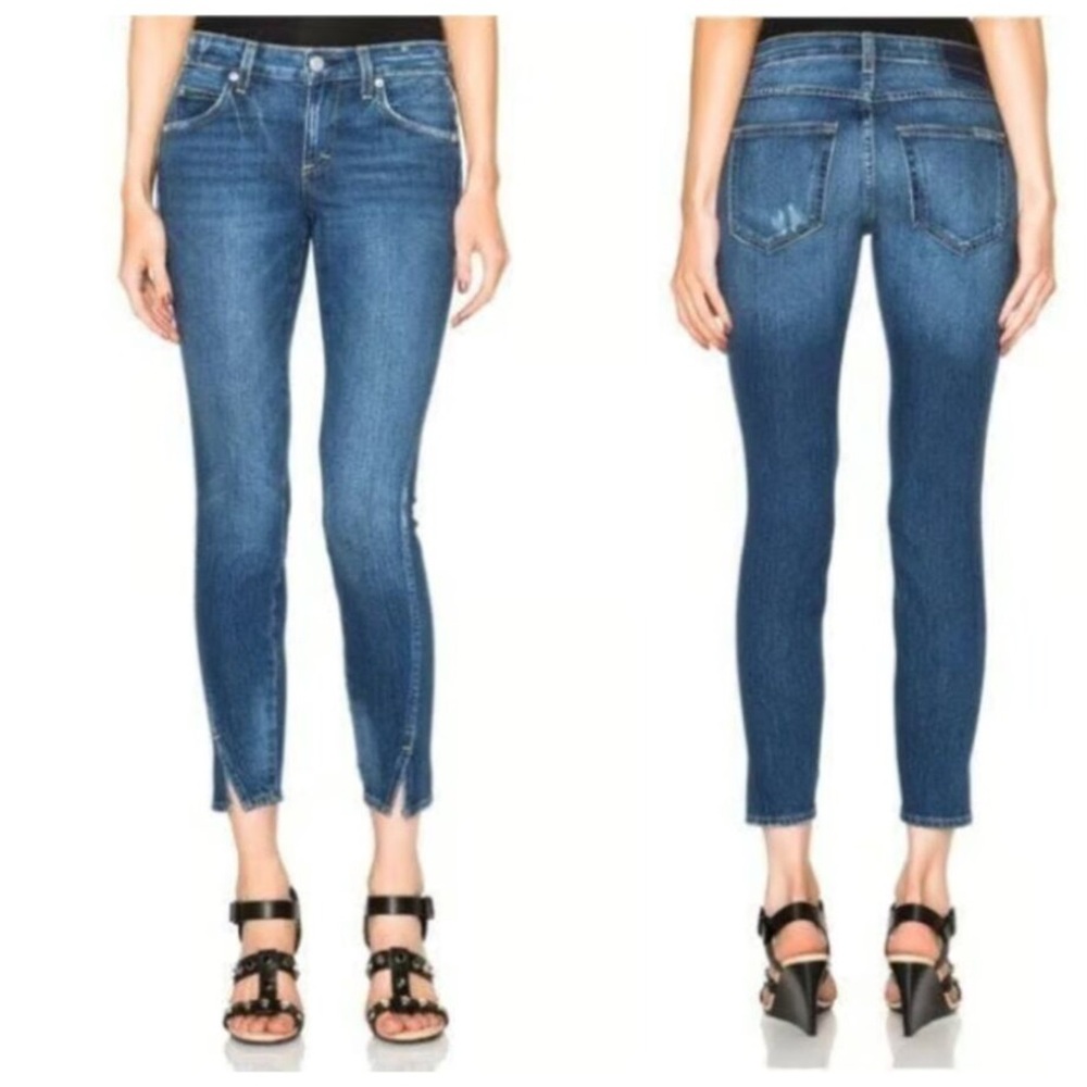 AMO Twist Jeans in Mariner Wash